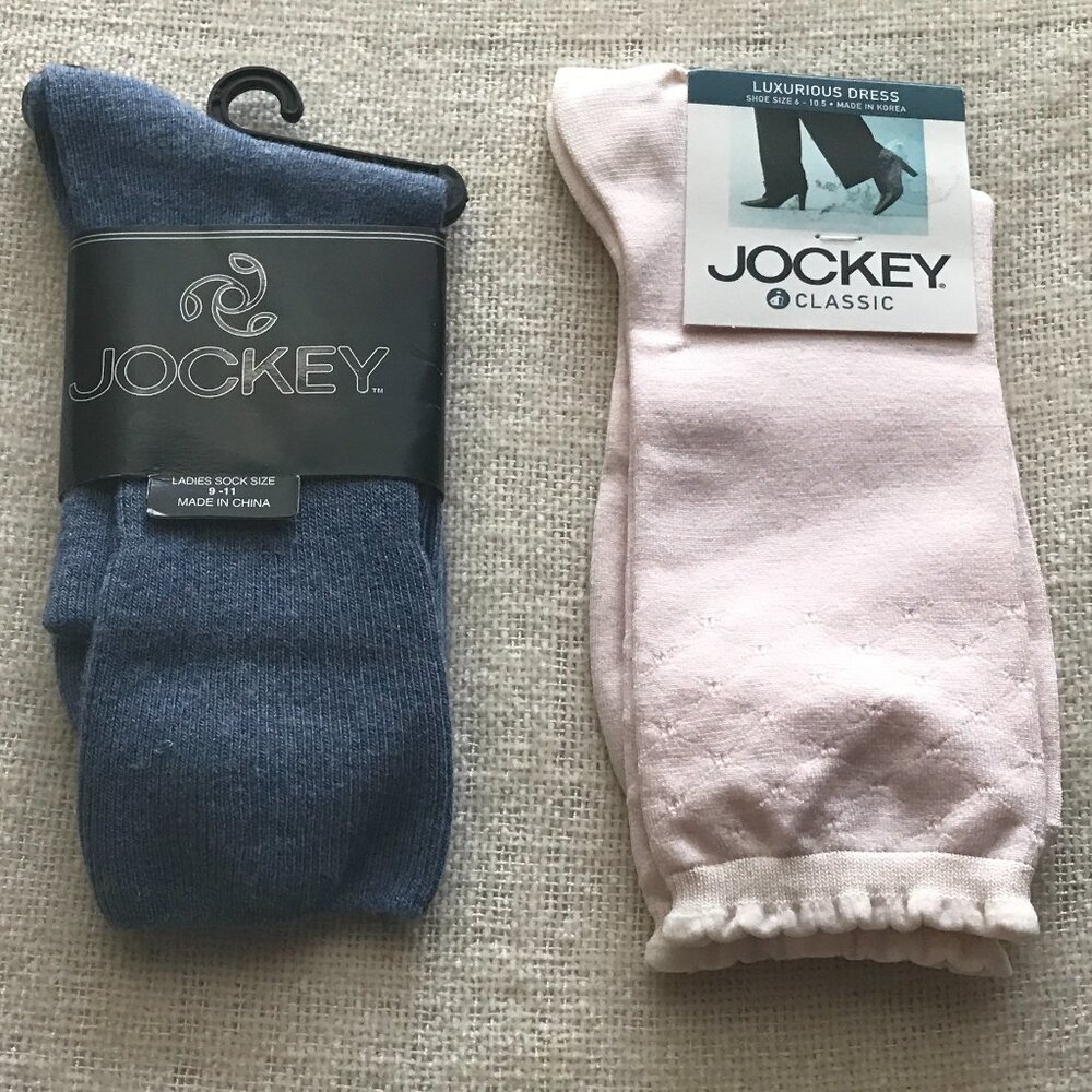 Jockey Women’s Socks – 2 Pair Bundle (NWT)
